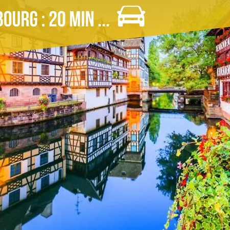 Charme Alsacien Avec Piscine, Proche Strasbourg Et Grand Ried Casa de Férias *