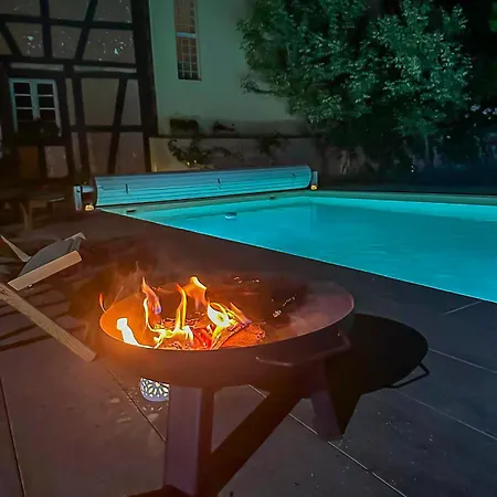 Charme Alsacien Avec Piscine, Proche Strasbourg Et Grand Ried *