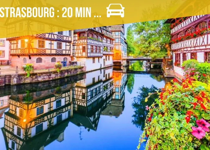 Charme Alsacien Avec Piscine, Proche Strasbourg Et Grand Ried Vakantiehuis *