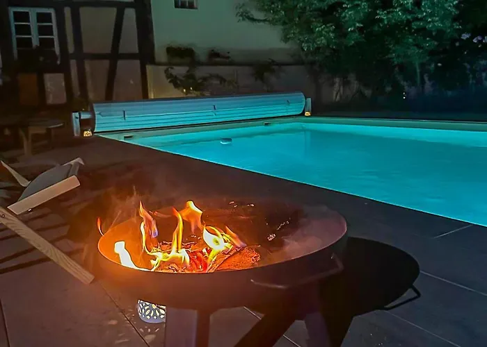 Charme Alsacien Avec Piscine, Proche Strasbourg Et Grand Ried *